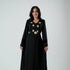 Luxury Kaftan Dress for Women Black & Gold Color