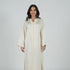 Luxury Kaftan Dress for Women Cream White Color
